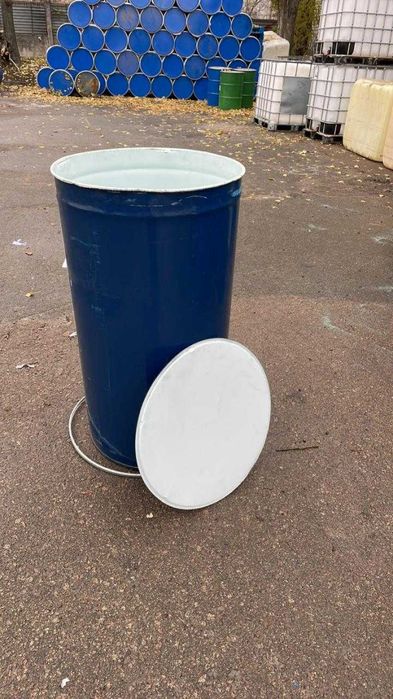 Бочка, тара, ємність металева Б/В  200л. під хомут