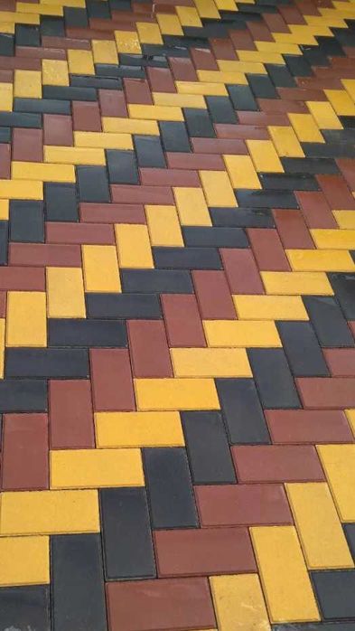 Бруківка "Цегла дорожня" 4.5 см та  6см