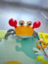 Tańczący krab, pełzający, cute crab - zabawka do raczkowania