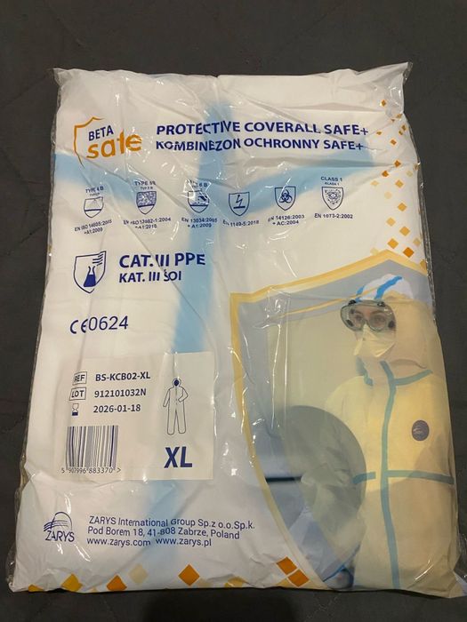 Kombinezon ochronny Beta Safe+ L/X   Faktura VAT