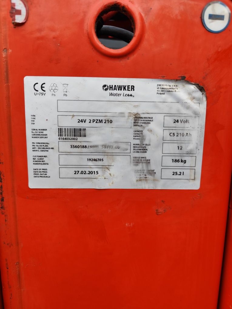 Paleciak widły 100cm elektryczy Linde  T 16