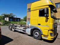DAF 480  Daf 480 zabudowa BDF pasuje do DHL ZAMIANA za ciągnik, osobówkę,