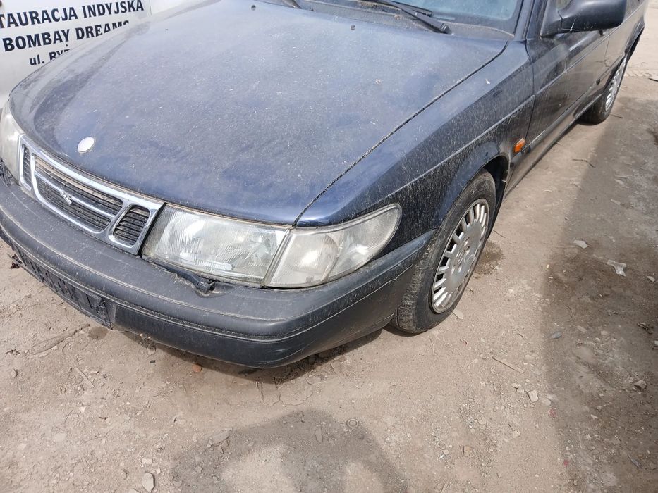 saab 900 257 97R silnik 2.0 B204I skrzynia FM51501 napęd sanki belka wahacz wahacze zacisk zaciski