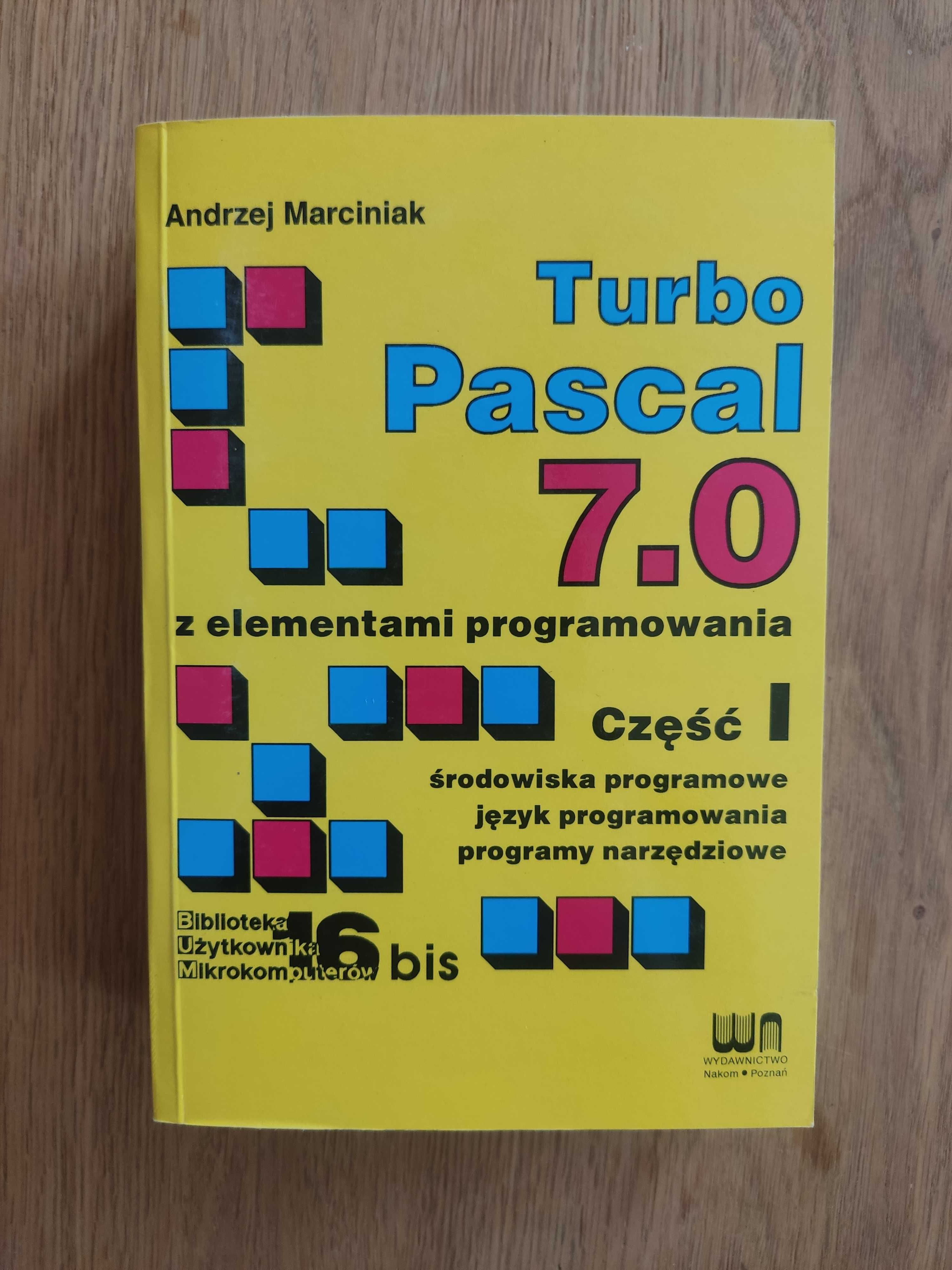 Książka Programowanie Turbo Pascal 7.0