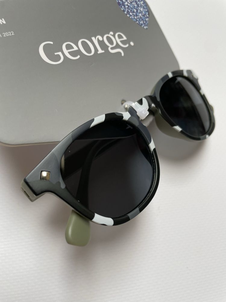 George okulary przeciwsłoneczne moro military khaki chłopięce