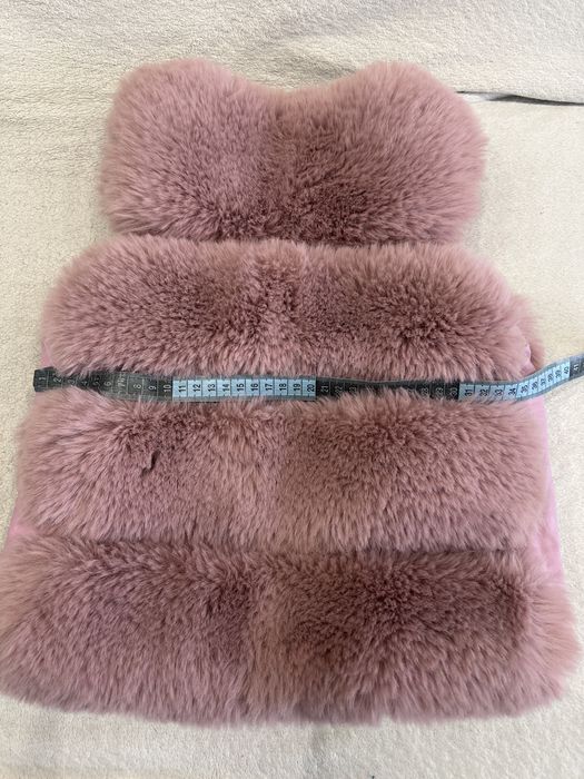 Хутряний жилет на дівчинку