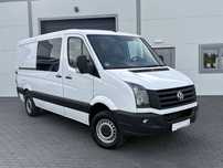 Volkswagen Crafter Brygadówka  *Brygadówka 6 osobowy Klimatyzacja Super Stan Pełen Serwis