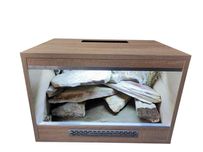 Terrarium naturalne nr76 dla gekona lamparciego 60/40/40 DOSTĘPNE