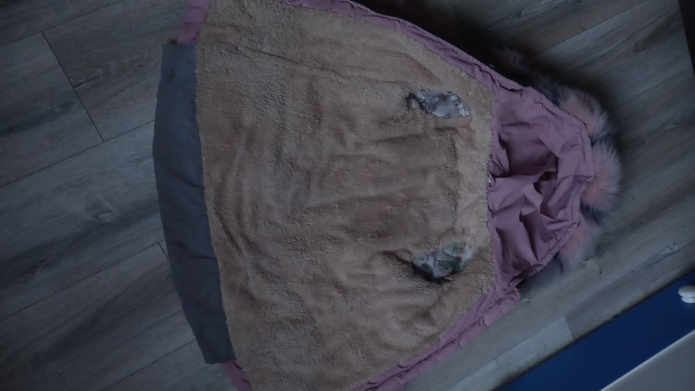 Пуховик пальто куртка зимова довгадля дівчинки