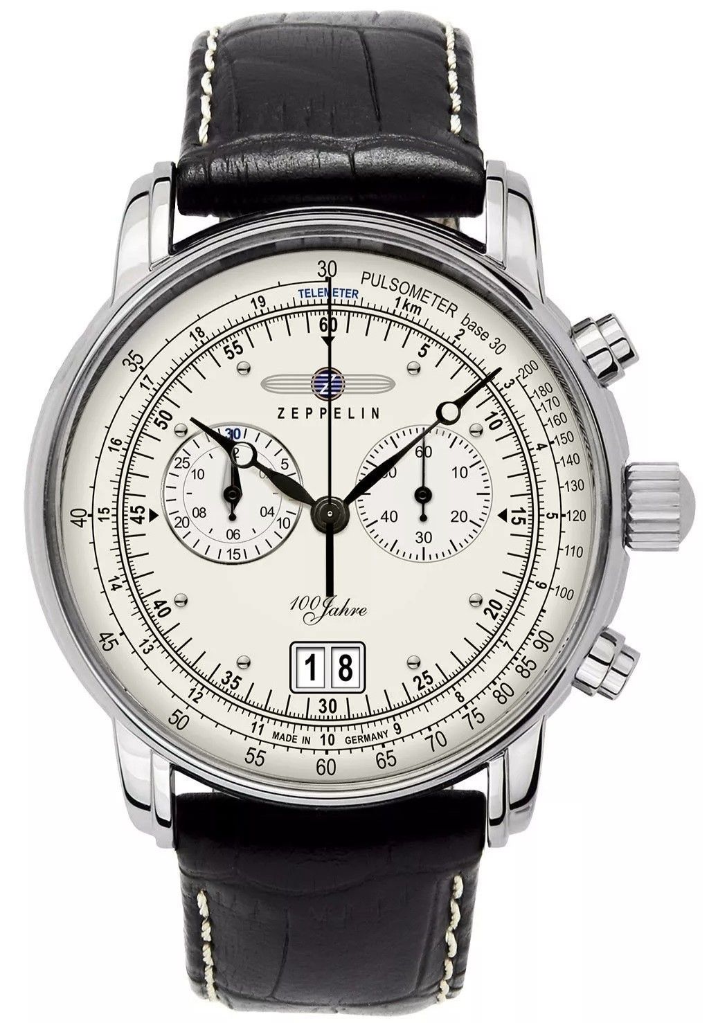 zegarek męski zeppelin 100 yahre 7690-1 + box