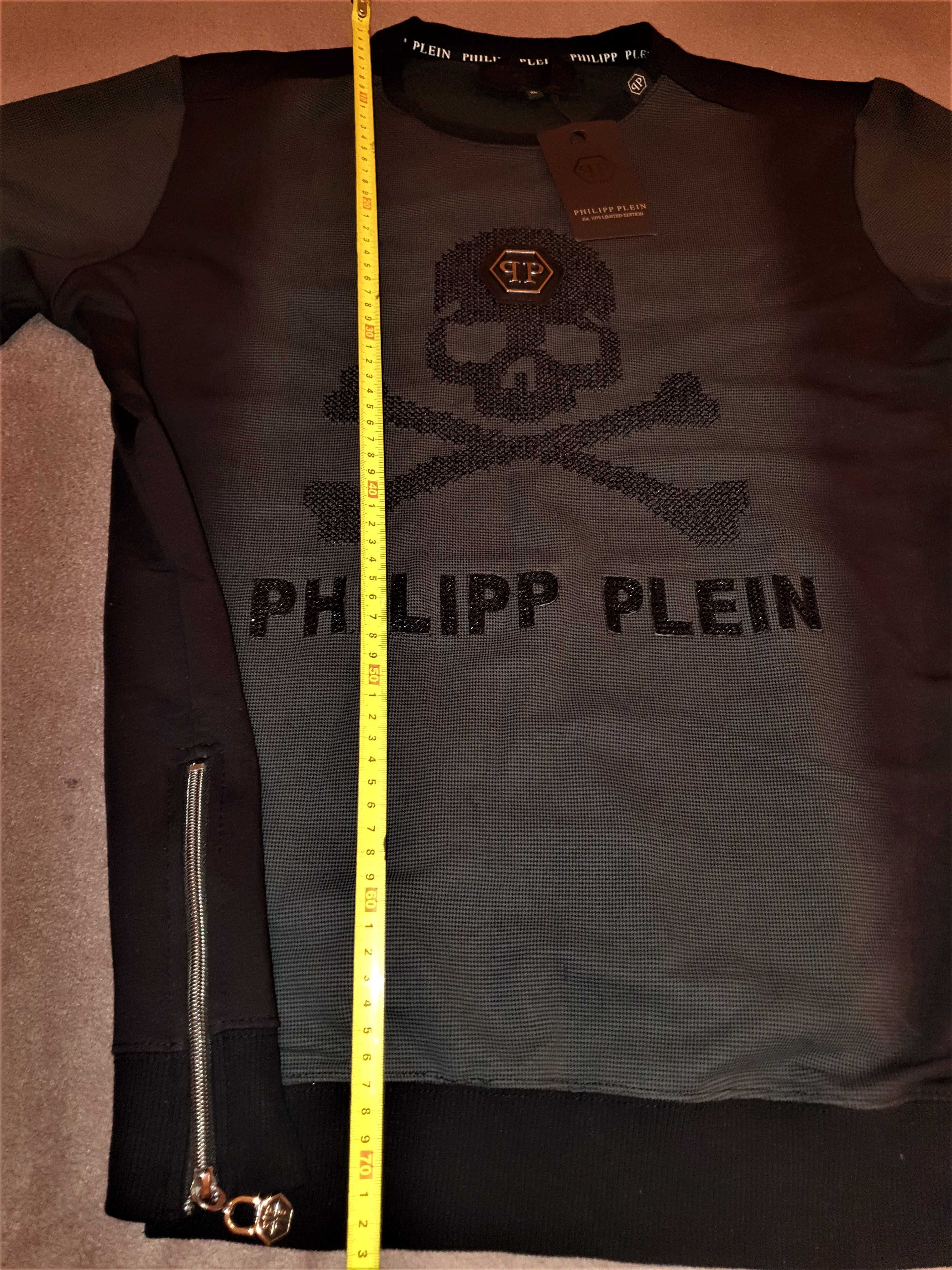 Nowa Bluza PP PHILIPP PLEIN CZACHA okazja tanio XL