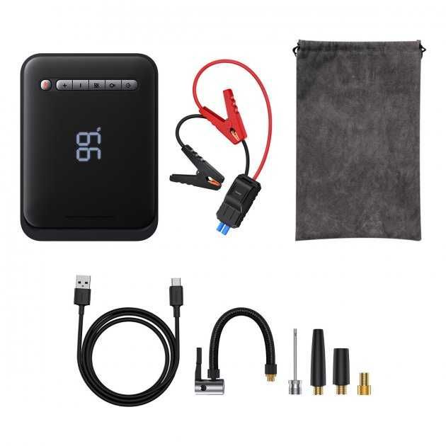 Baseus пусковое компрессор Super Energy 2-in-1 Jump Starter 8000 mAh