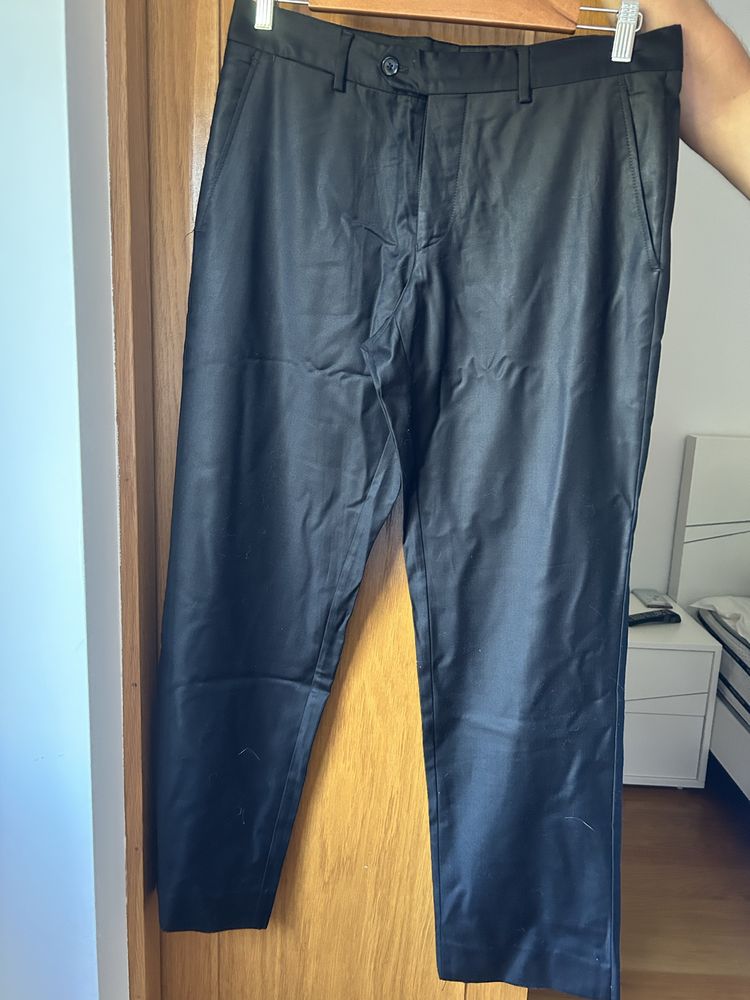 Calça de fato homem