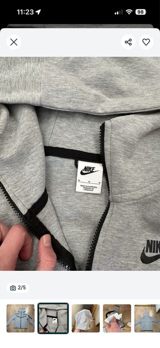 Найк Теч флис зипка