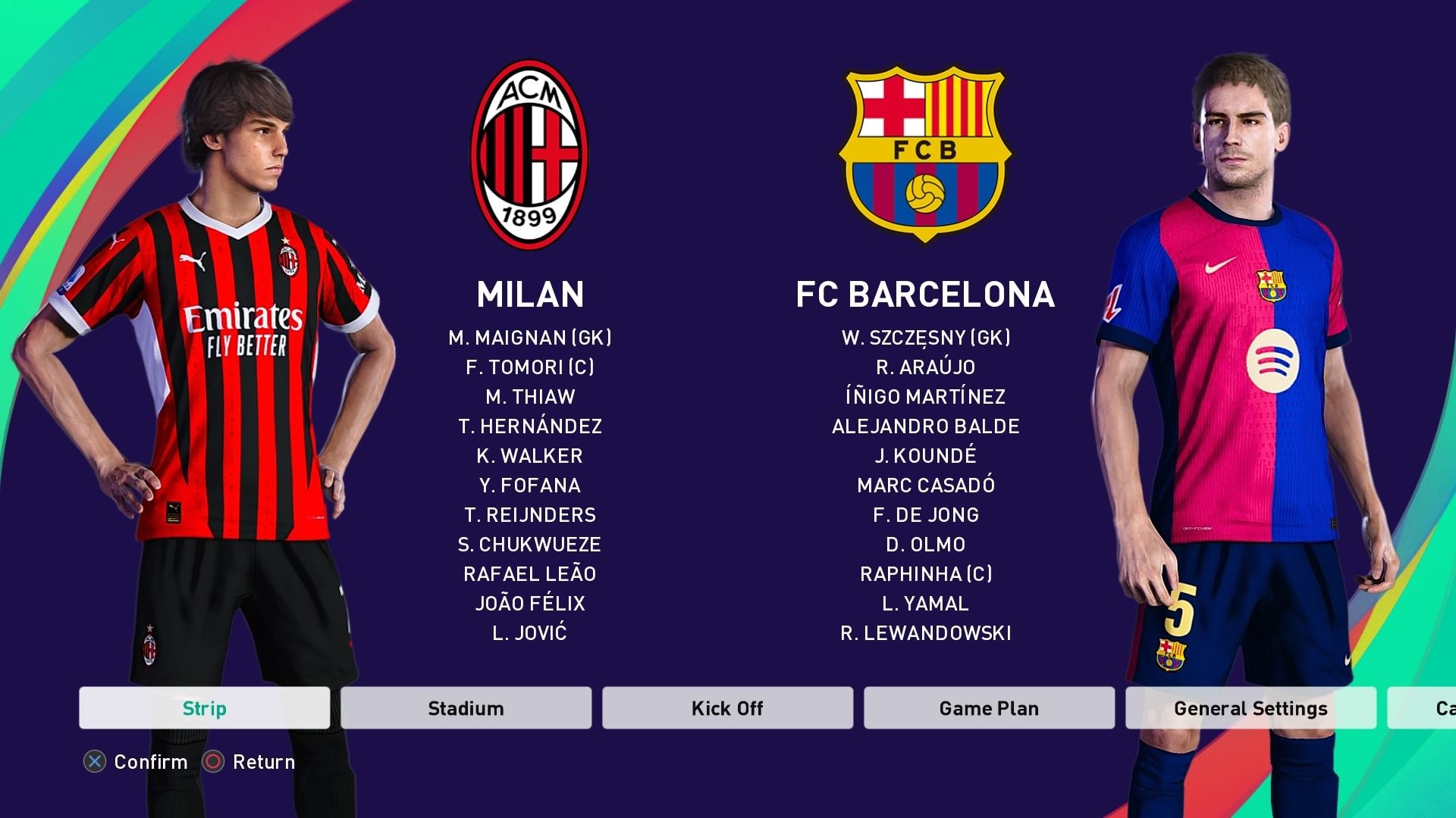 Patch PES 2021 PS4/PS5 Sezon 24/25 Zima