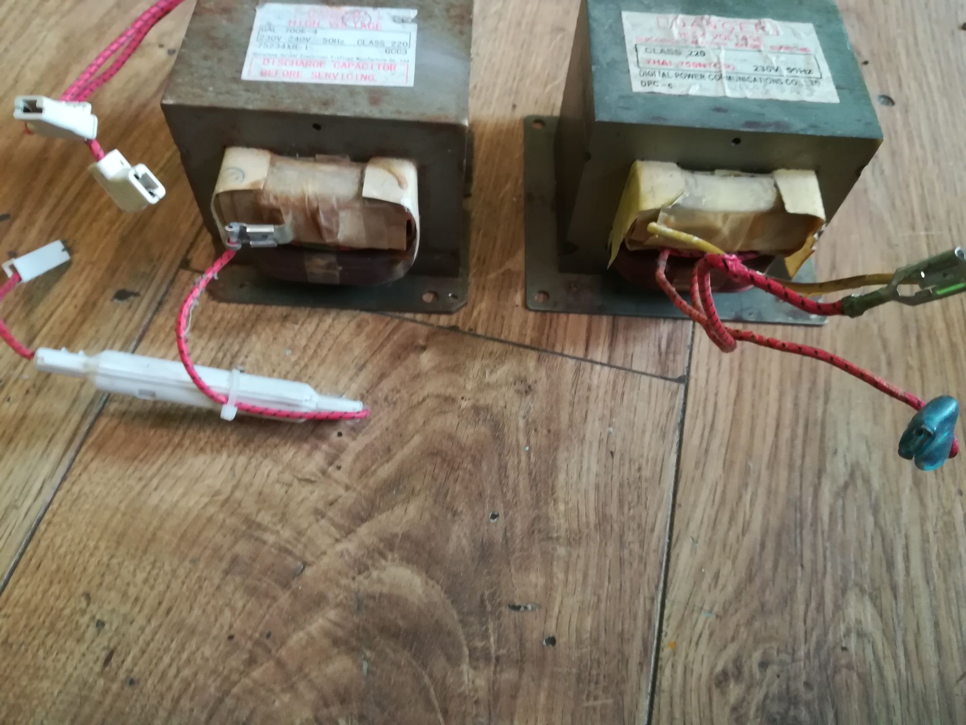 Transformatoy z mikrofalówki 3szt