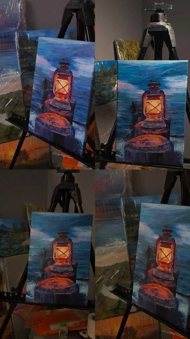 obraz olejny na płótnie 20*30