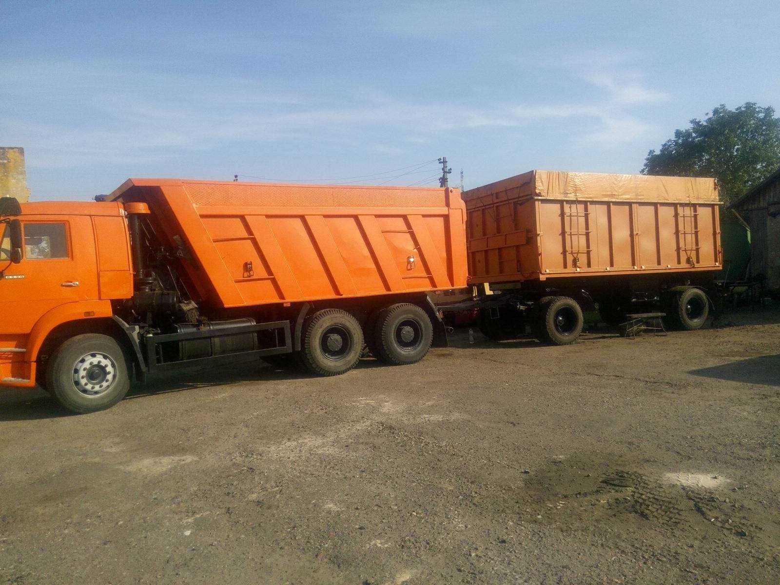 Продам прицеп зерновоз КАМАЗ прицеп зерновоз МАЗ . Бровары