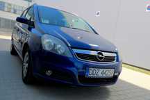 Opel Zafira 1,6 benzyna 7-Os Zarejestrowana Przebieg 141tkm Zamiana
