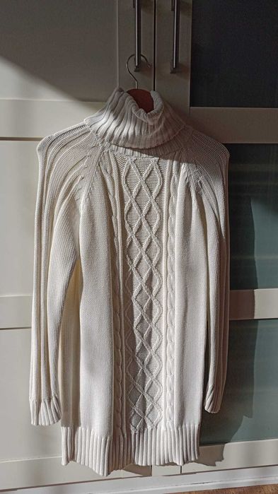 zimowa sukienka, golf, ciepła , rozmiar M