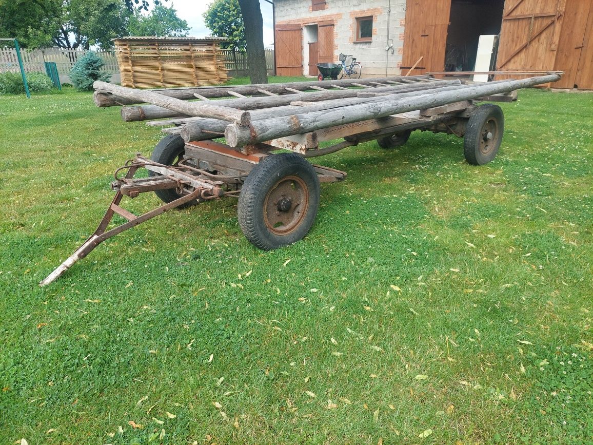 Wóz drabiniasty oraz skrzyniowy