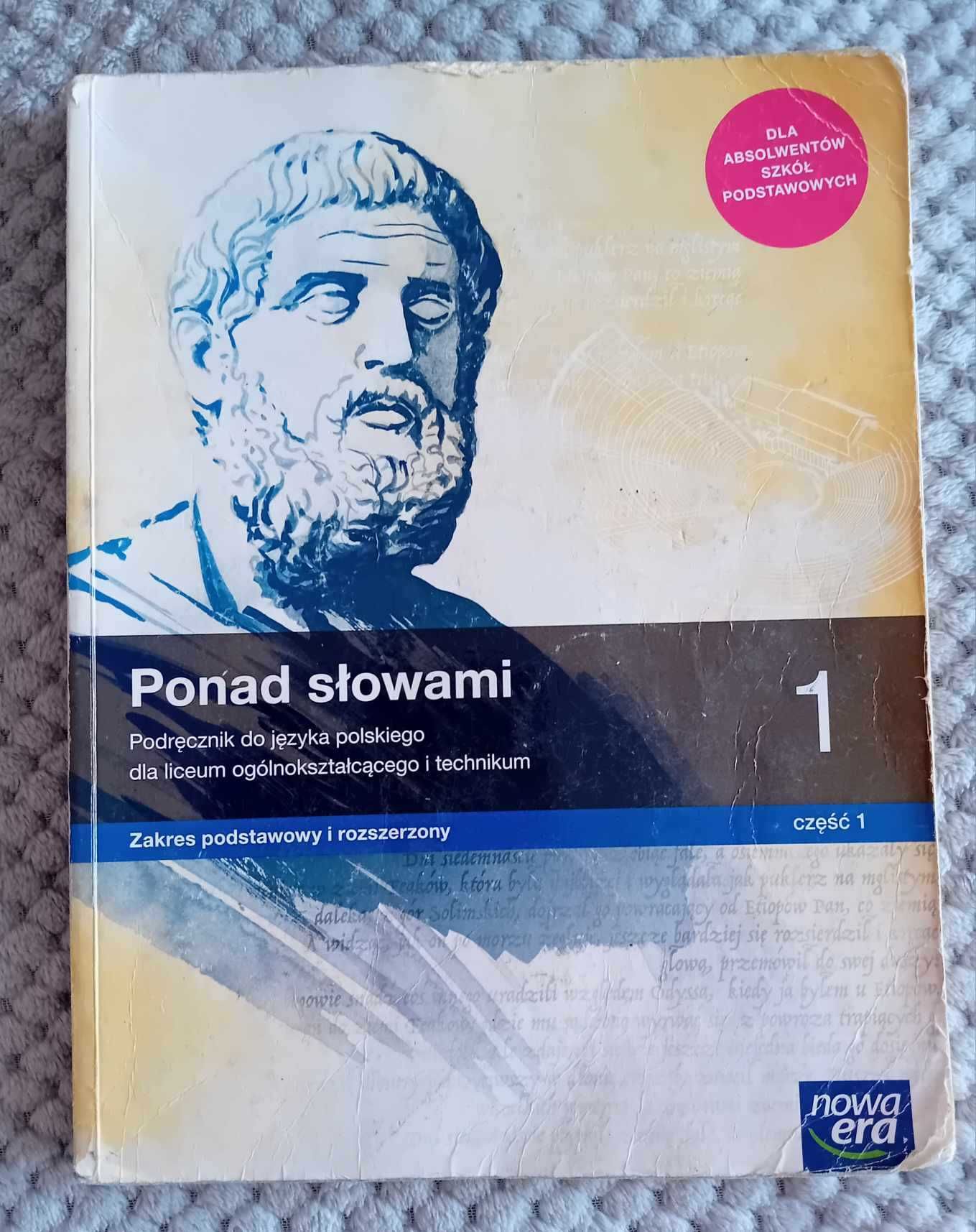 Podręcznik liceum ogólnokształc i technikum Nowa Era Język Polski 1