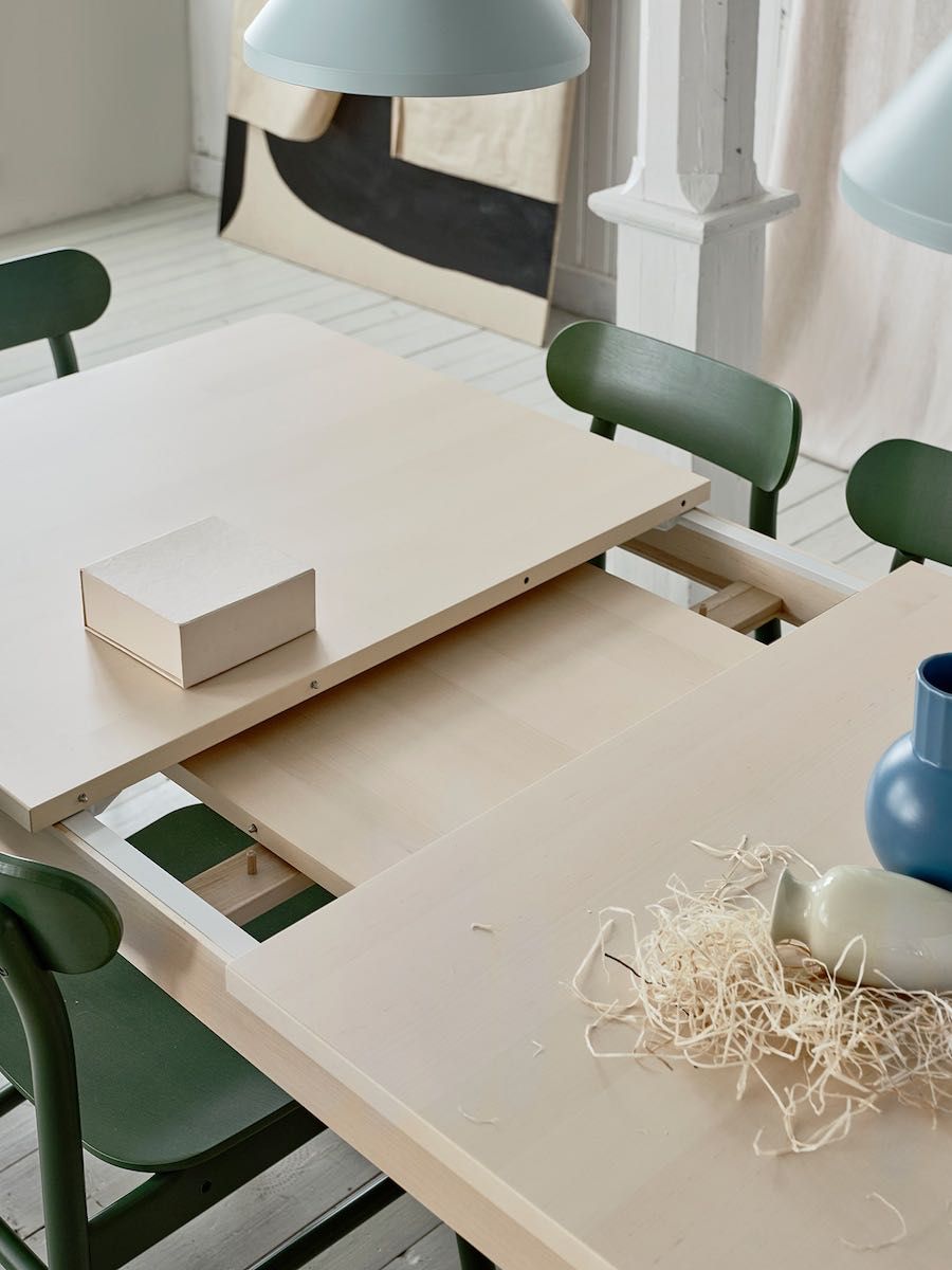 Stół Ikea RONNING 4/8 osób 155 / 210x90x75 cm BRZOZA Nowy