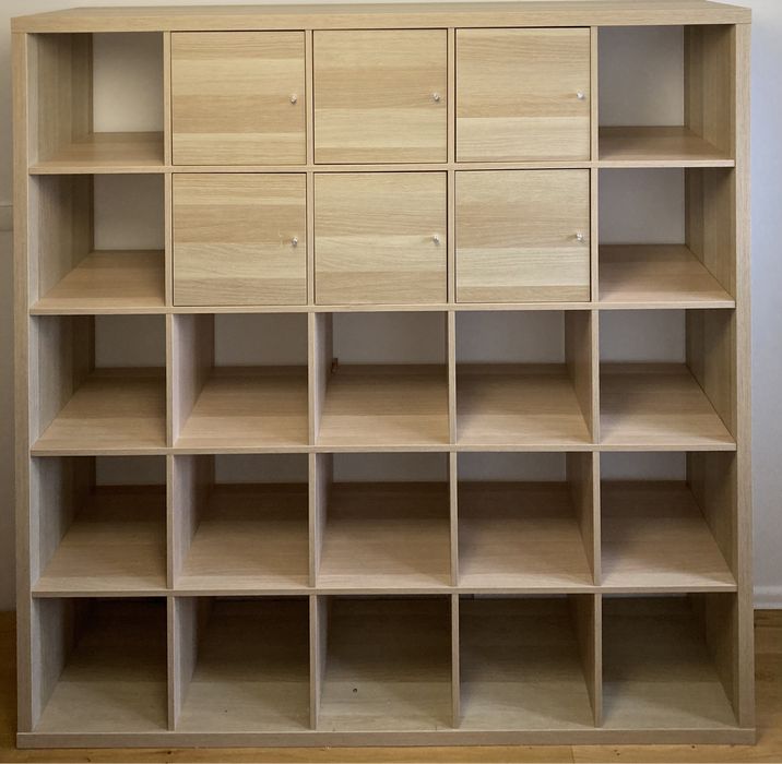 ikea kallax 5x5 z drzwiczkami