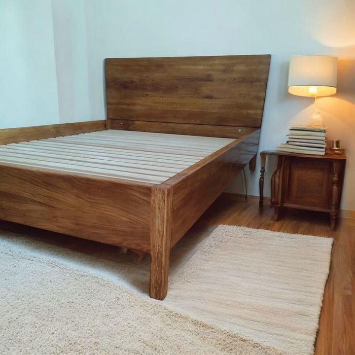 Łóżko 160x200 drewno dębowe
