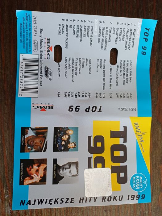 Kaseta audio TOP 99