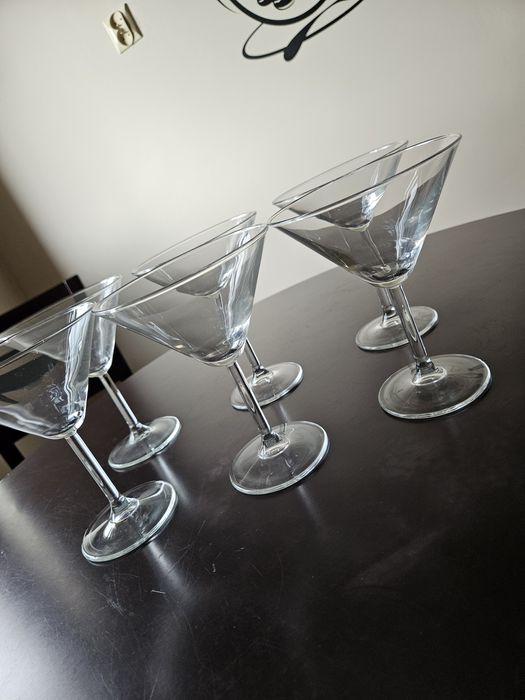 Kieliszki do martini 6 szt. drinki wino