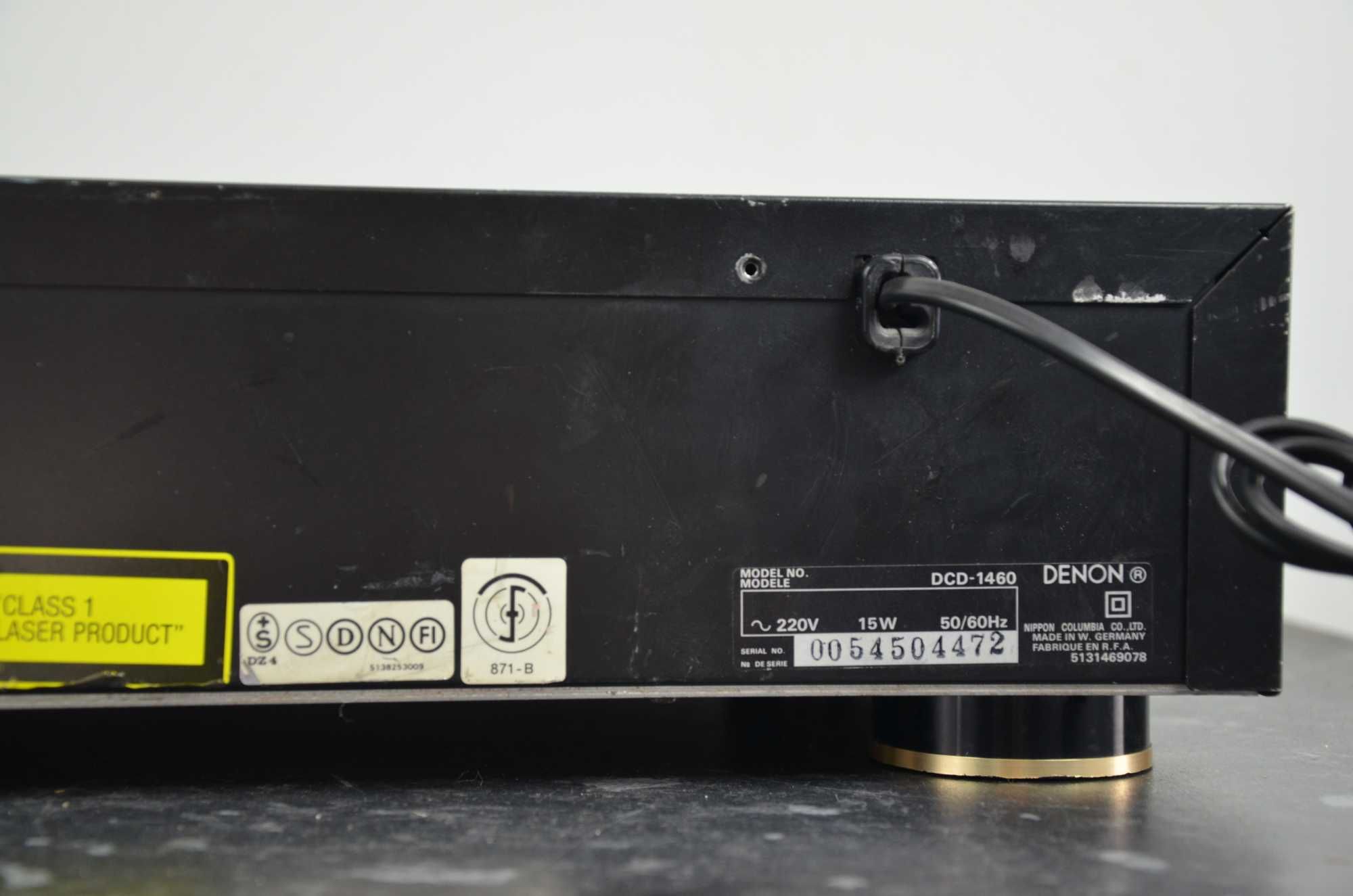 Topowy ODTWARZACZ DENON DCD-1460 CD/CD-R Oryginał okazja