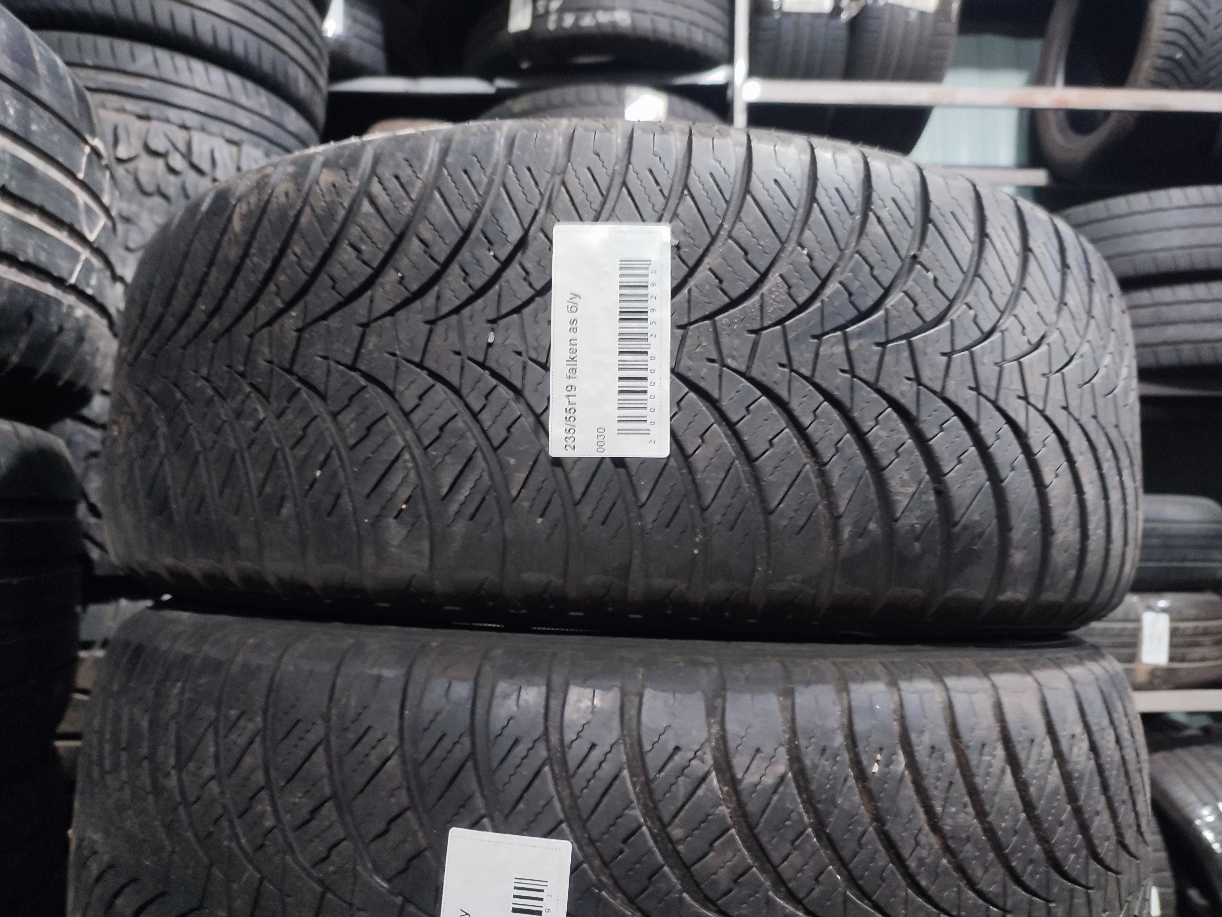 Шины б/у 235/55 r19 Falken