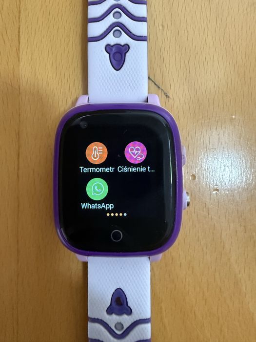 Inteligentny smartwatch dziecko, senior 4G GSM monitor stanu zdrowia