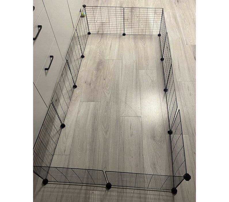 Duża stalowa klatka DLA GRYZONI malowana proszkowo system modułowy