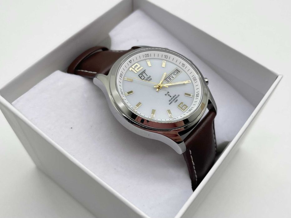 Zegarek męski ETT EcoTech Time EGS-112.48-12L skórzany pasek