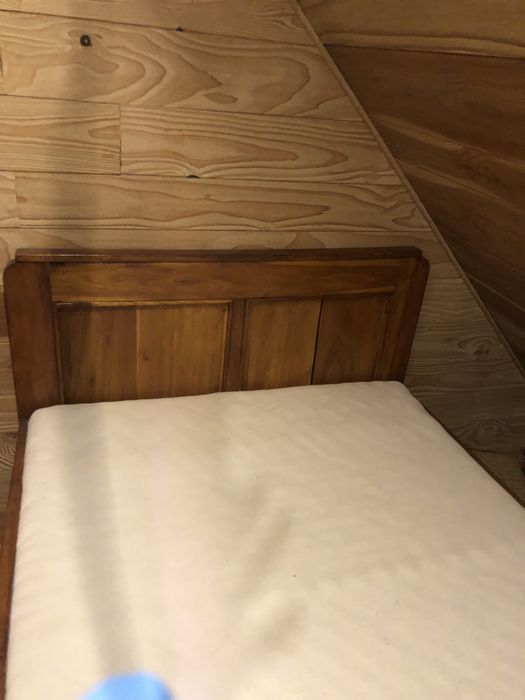 Łóżko drewniane styl przedwojenny
