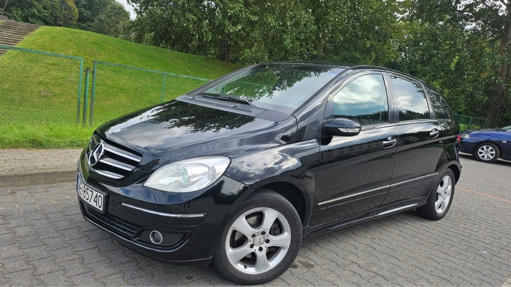 Mercedes B200 turbo automat czarny metalik stan bdb zamiana na tanszy
