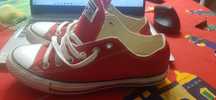 czerwone trampki Converse roz 40