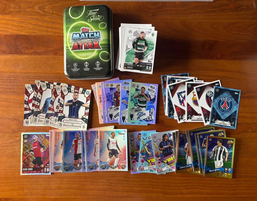 Cartas Match attax 24/25