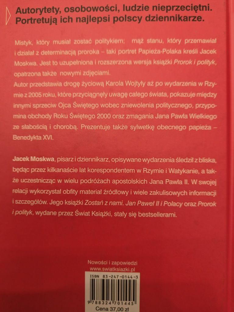 Jan Paweł II, Jacek Moskwa
