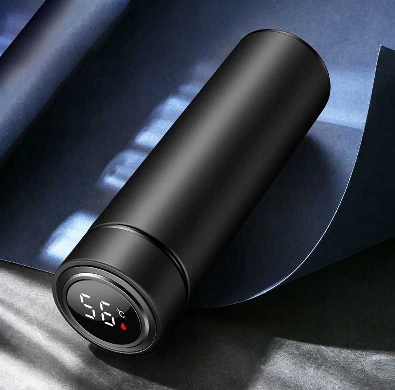 Smart Kubek Termiczny Termos Bidon LED Temperatura *PREZENT*