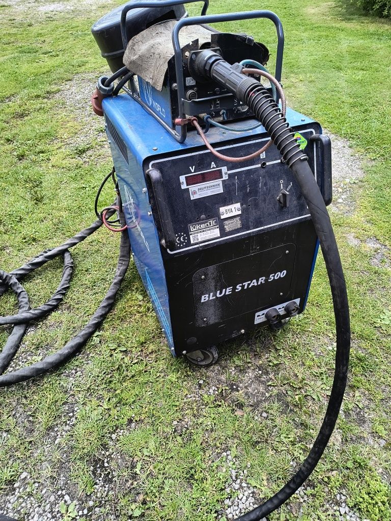 Migomat spawarka Lincoln 300A chłodzony 4 rolki uchwyt 5 mb masa