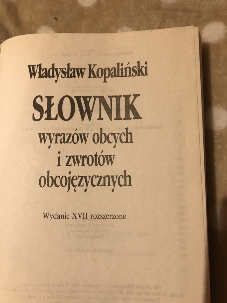 Słownik wyrazów obcych - Kopaliński Władysław