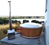 KOMPLETNA Gorąca beczka Balia ogrodowa Jacuzzi