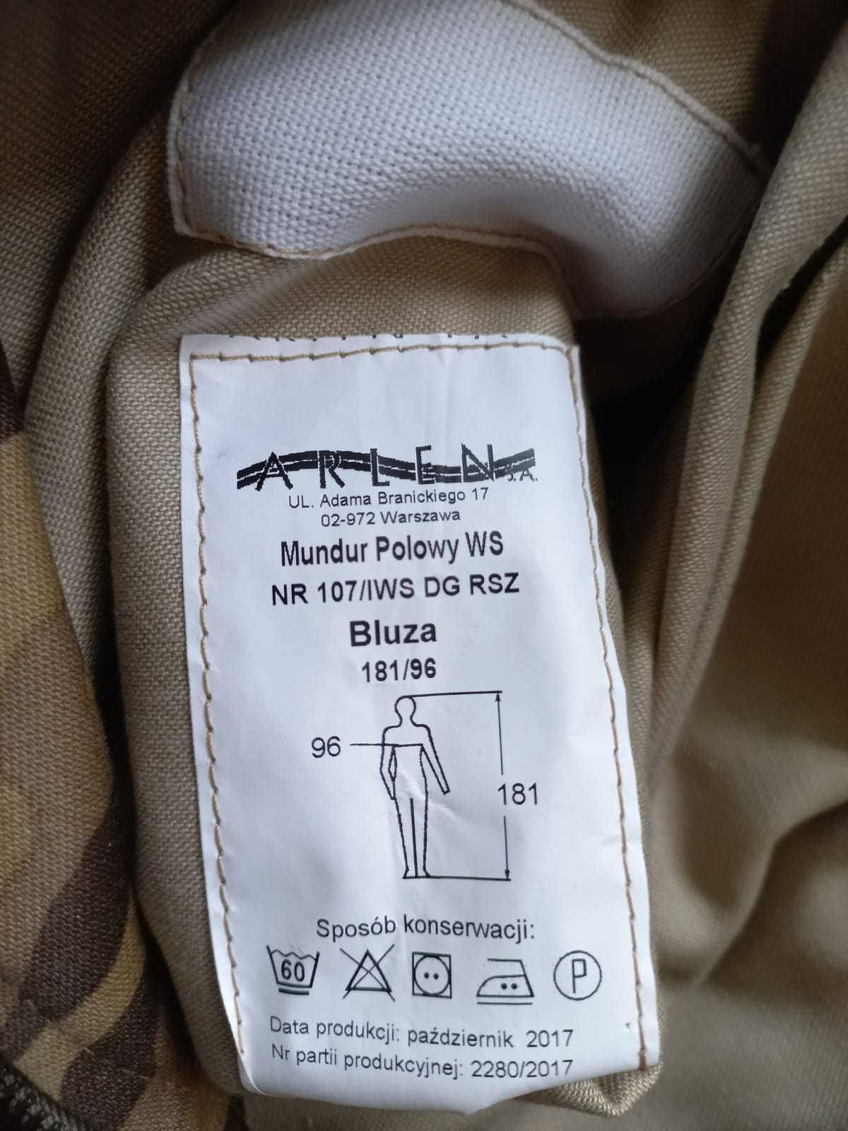Mundur polowy WS nr 107 multicam - BLUZA r. 181/96
