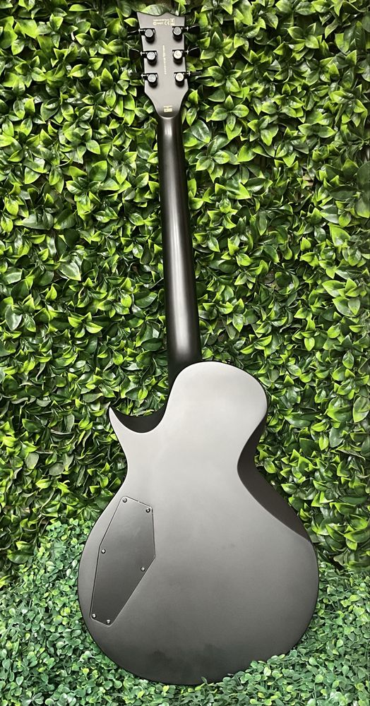 ESP LTD EC-BLACK METAL com Hardcase “Rockase” by  Warwick.