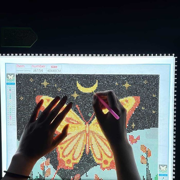 Mesa de luz LED intensidade regulável desenho [vários tamanhos]- NOVO