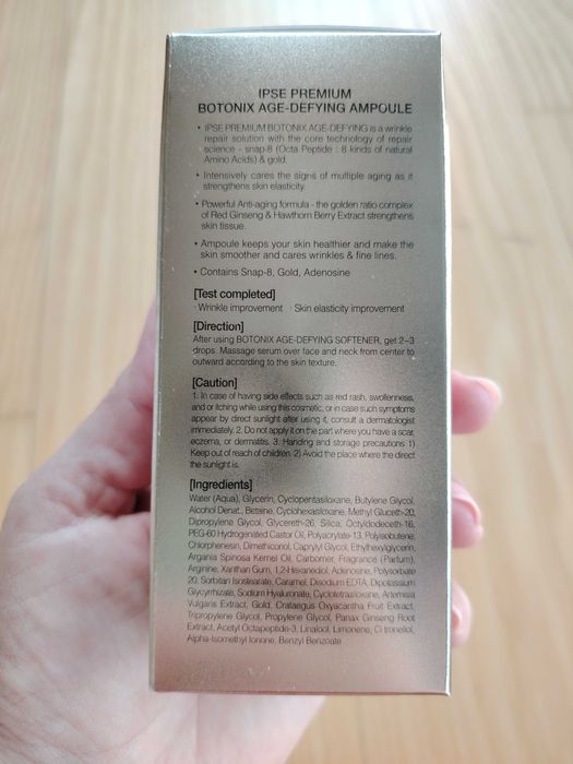 Botonix IPSE koreańska ampułka