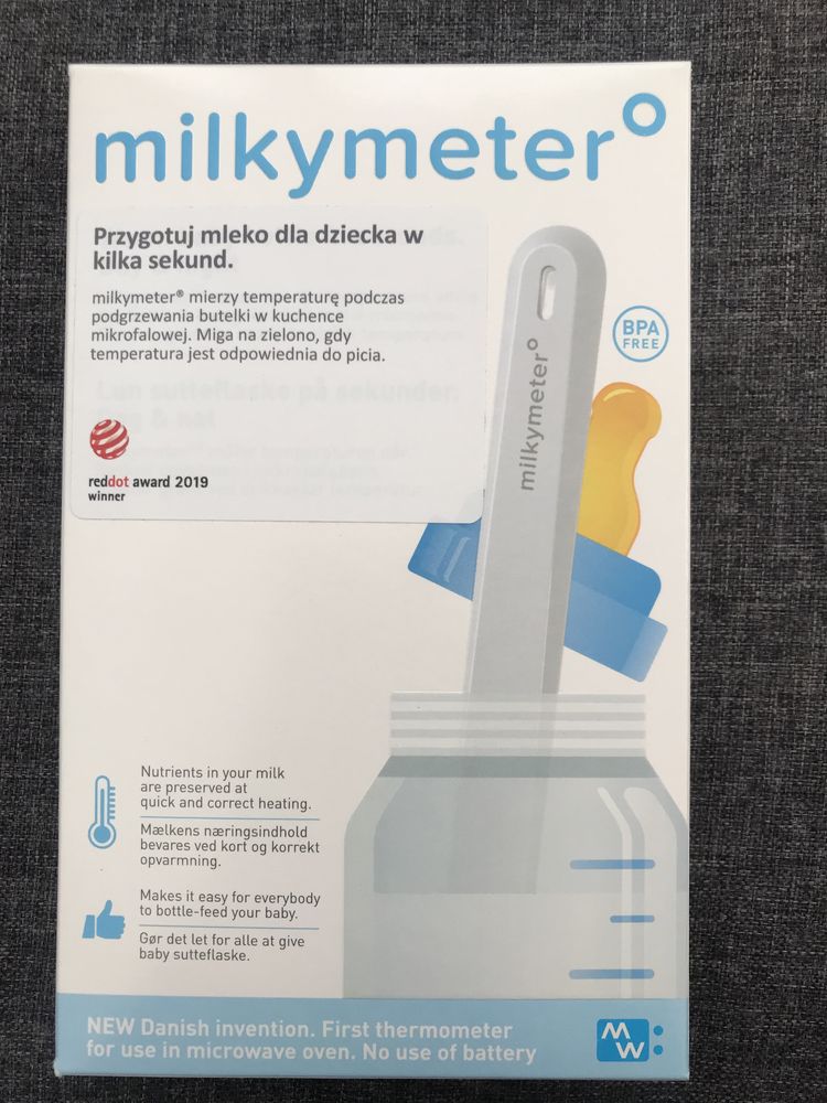 Milkymeter termometr do mleka nowy